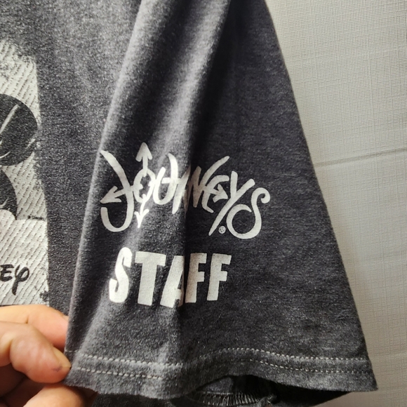 Jansport Disney Mickey Minnie Mouse Journeys Gray T-Shirt Staff Unisex XL - Picture 6 of 6